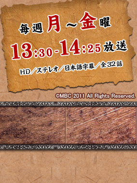 毎週月~金曜 13:30~14:25放送 HD/ステレオ/日本語字幕/全32話