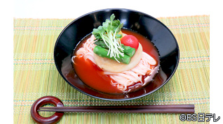 孝明流・夏トマト素麺