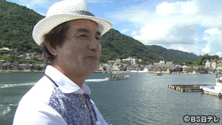 さんぽ人：田中健さん　　広島・鞆の浦