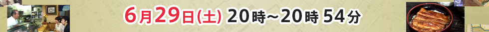 6月29日（土） 20時～20時54分