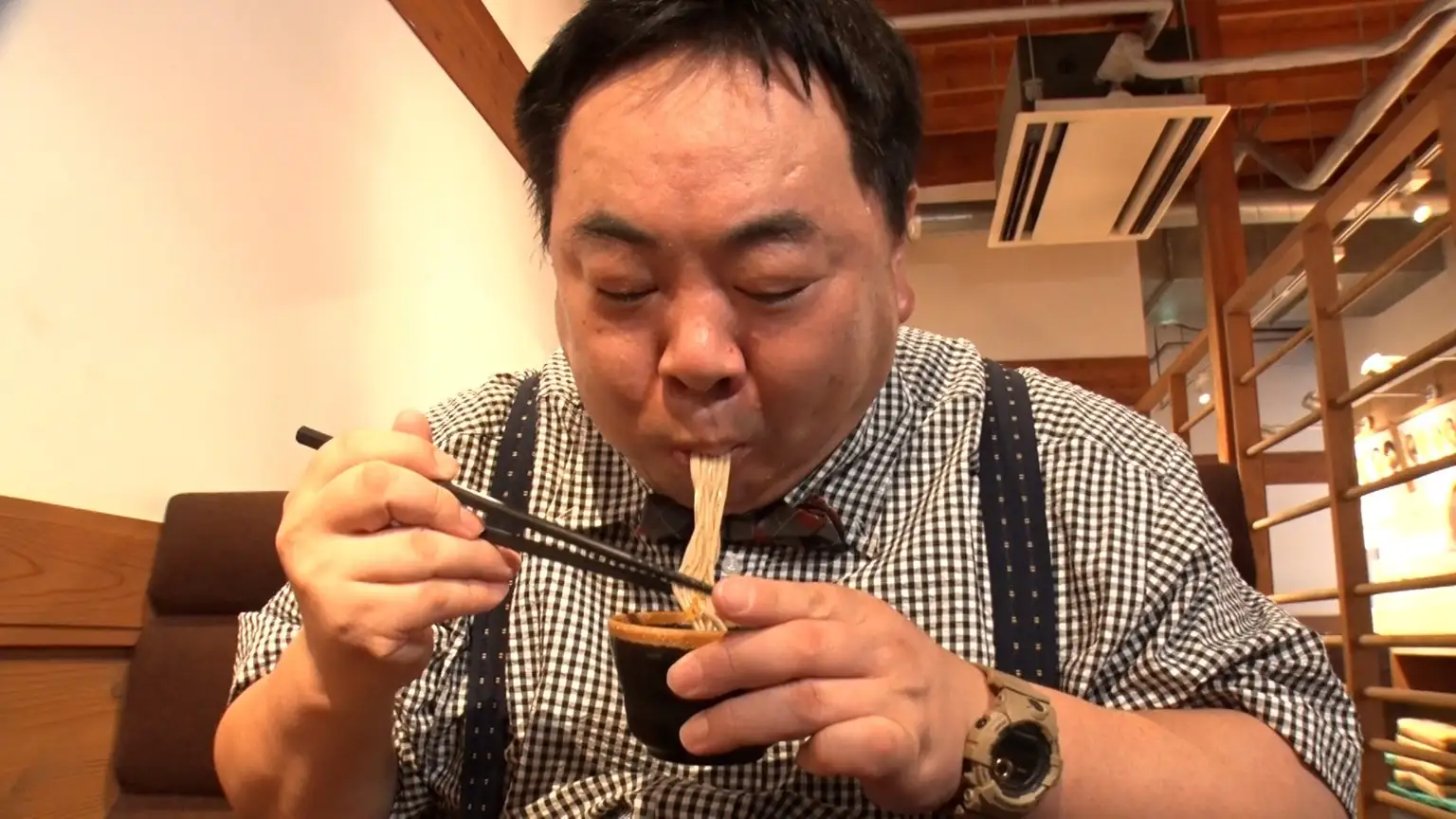 ドランク塚地のふらっと立ち食いそば｜深谷ねぎ＆越前おろしそばを堪能