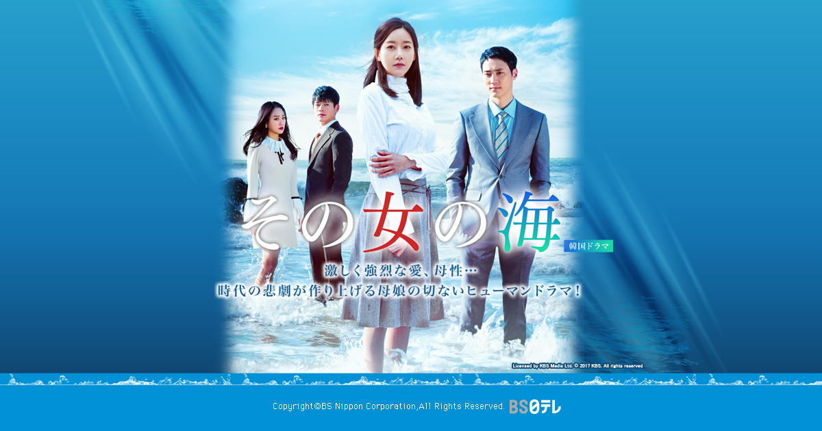 bs日テレ 韓国ドラマ その女の海 人物相関図 bs日テレ 韓国ドラマ その女の海 人物相関図