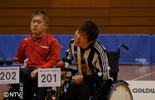 日本ボッチャ選手権　杉村英孝VS廣瀬隆喜