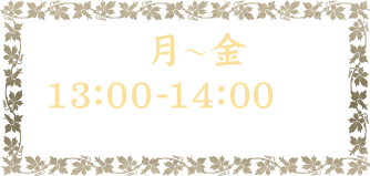 毎週月～金曜13：00～14：00放送　HD／ステレオ／日本語字幕／全31話