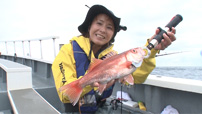 茨城県・波崎沖 高級魚アカムツ（ノドグロ）　ゲスト：千原せいじ（千原兄弟）・磯部さちよ